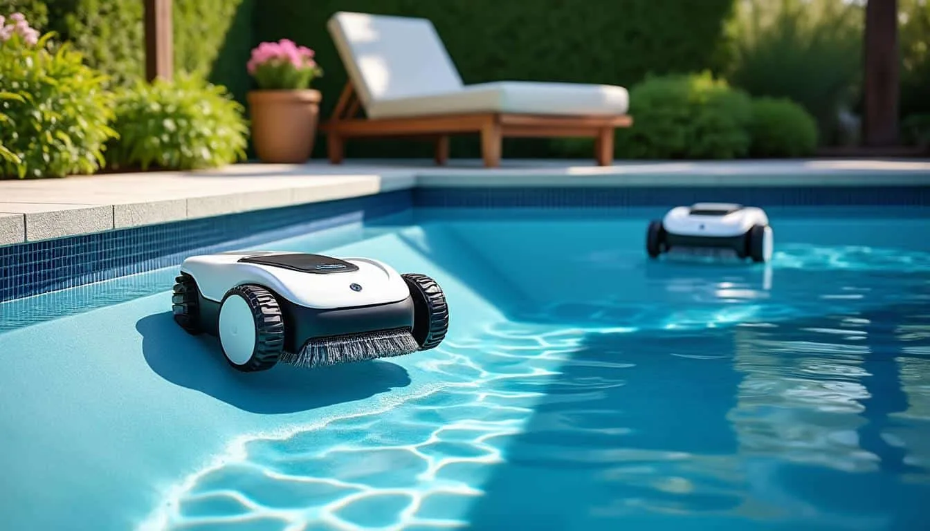 découvrez les robots nettoyeurs les plus efficaces pour les piscines à fond incliné. cette guide vous aide à choisir le modèle idéal pour un nettoyage optimal et sans effort.
