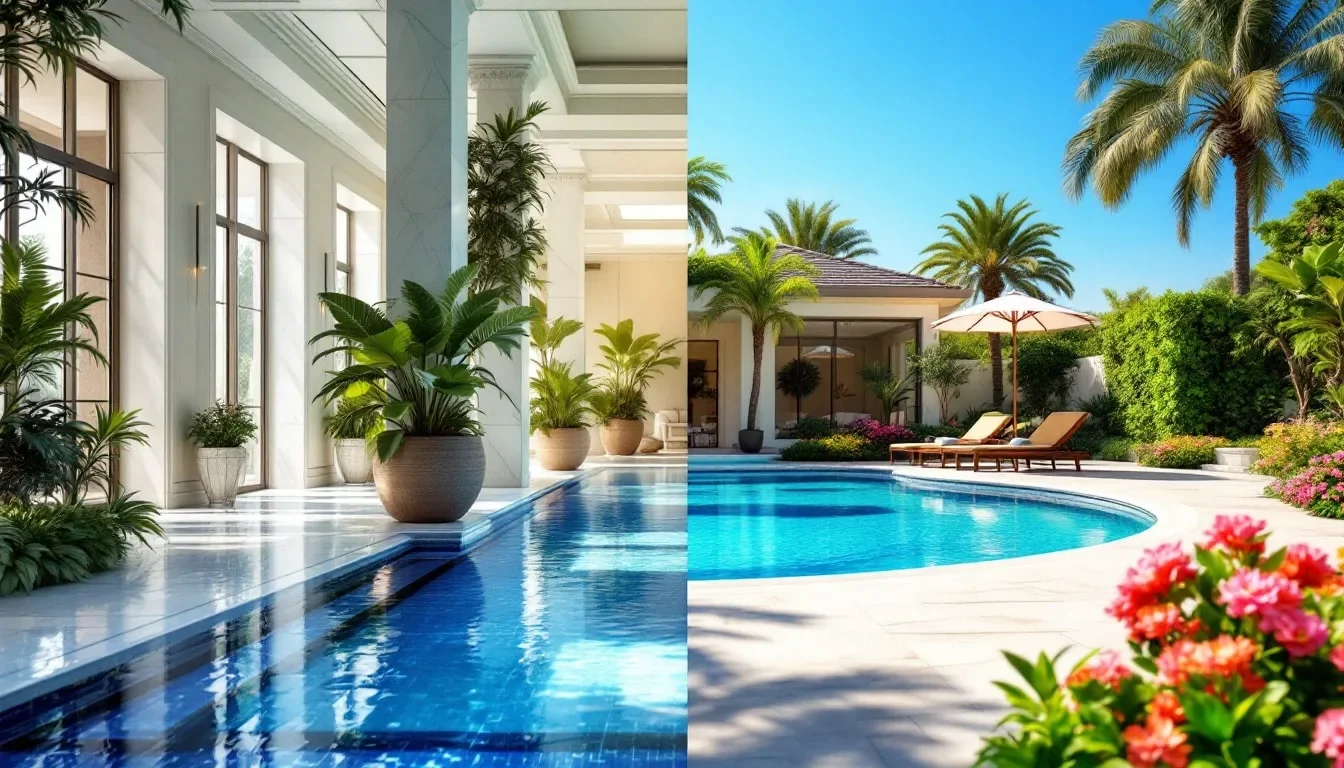 découvrez les principales différences entre les piscines intérieures et extérieures. analysez les avantages et inconvénients de chaque type pour choisir celle qui convient le mieux à vos besoins et à votre style de vie.