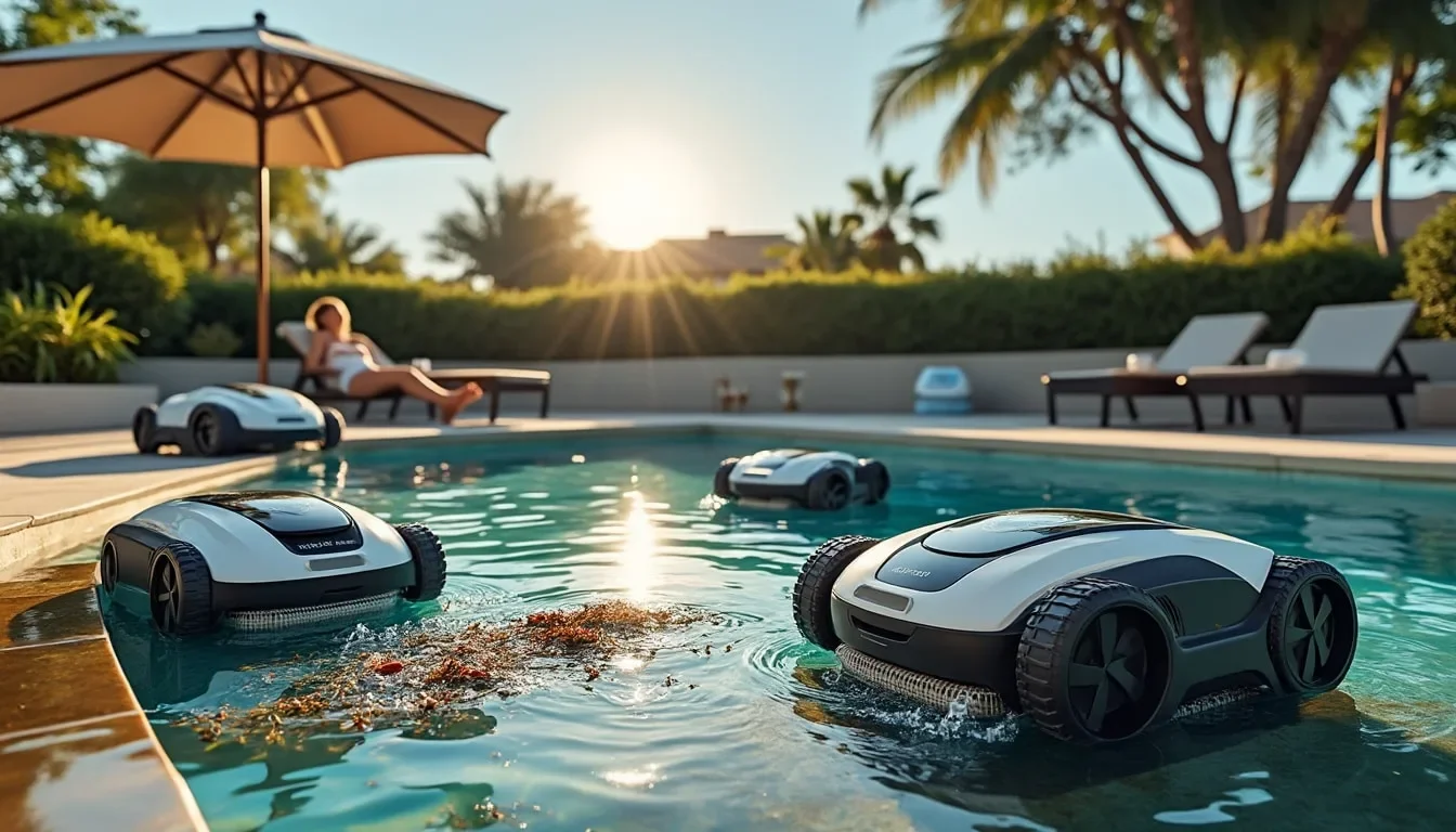 découvrez notre sélection des meilleurs robots de piscine spécialement conçus pour nettoyer efficacement les eaux troubles. optimisez l'entretien de votre piscine avec des solutions performantes et adaptées à tous types d'impuretés. profitez d'une eau claire et cristalline tout l'été !