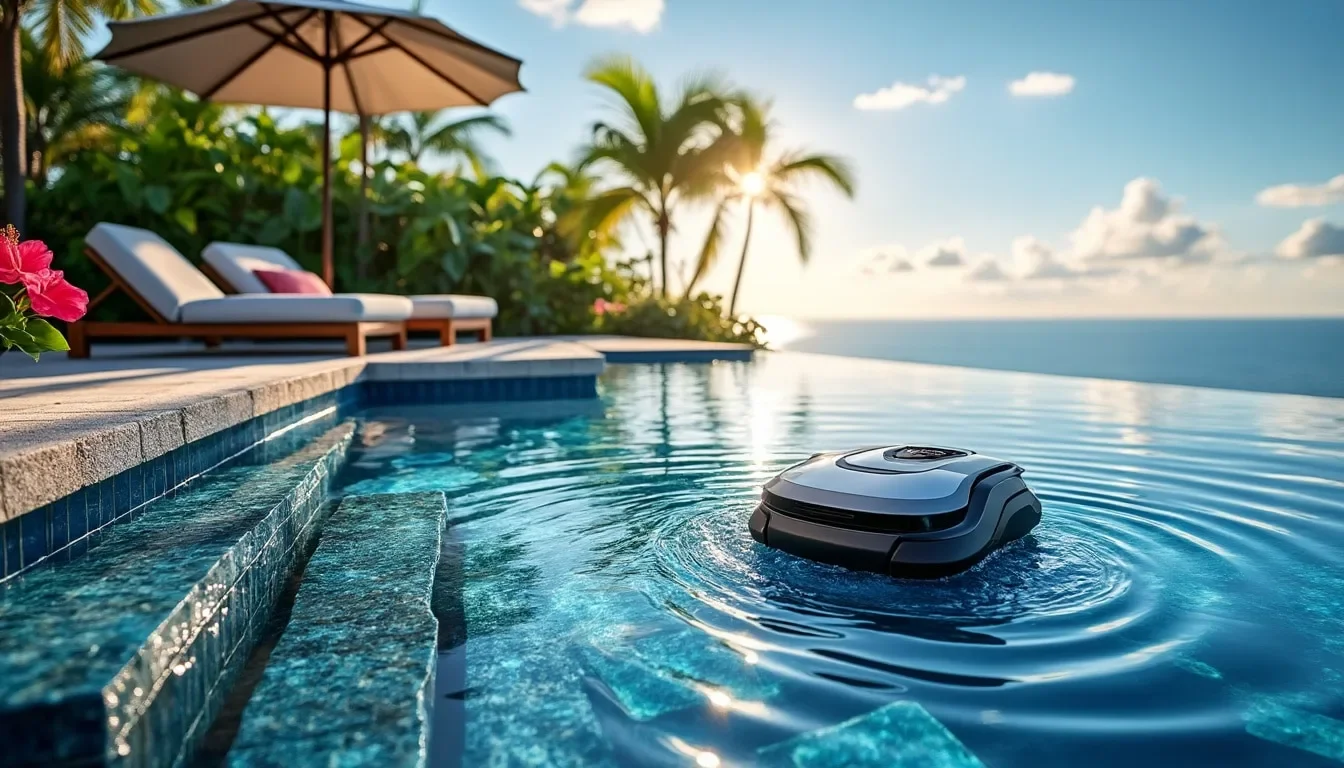 découvrez comment optimiser l'entretien de votre piscine à débordement grâce à l'utilisation d'un robot de piscine. suivez nos conseils pratiques pour un nettoyage efficace et un maintien de l'eau impeccable, tout en préservant l'esthétique de votre espace aquatique.