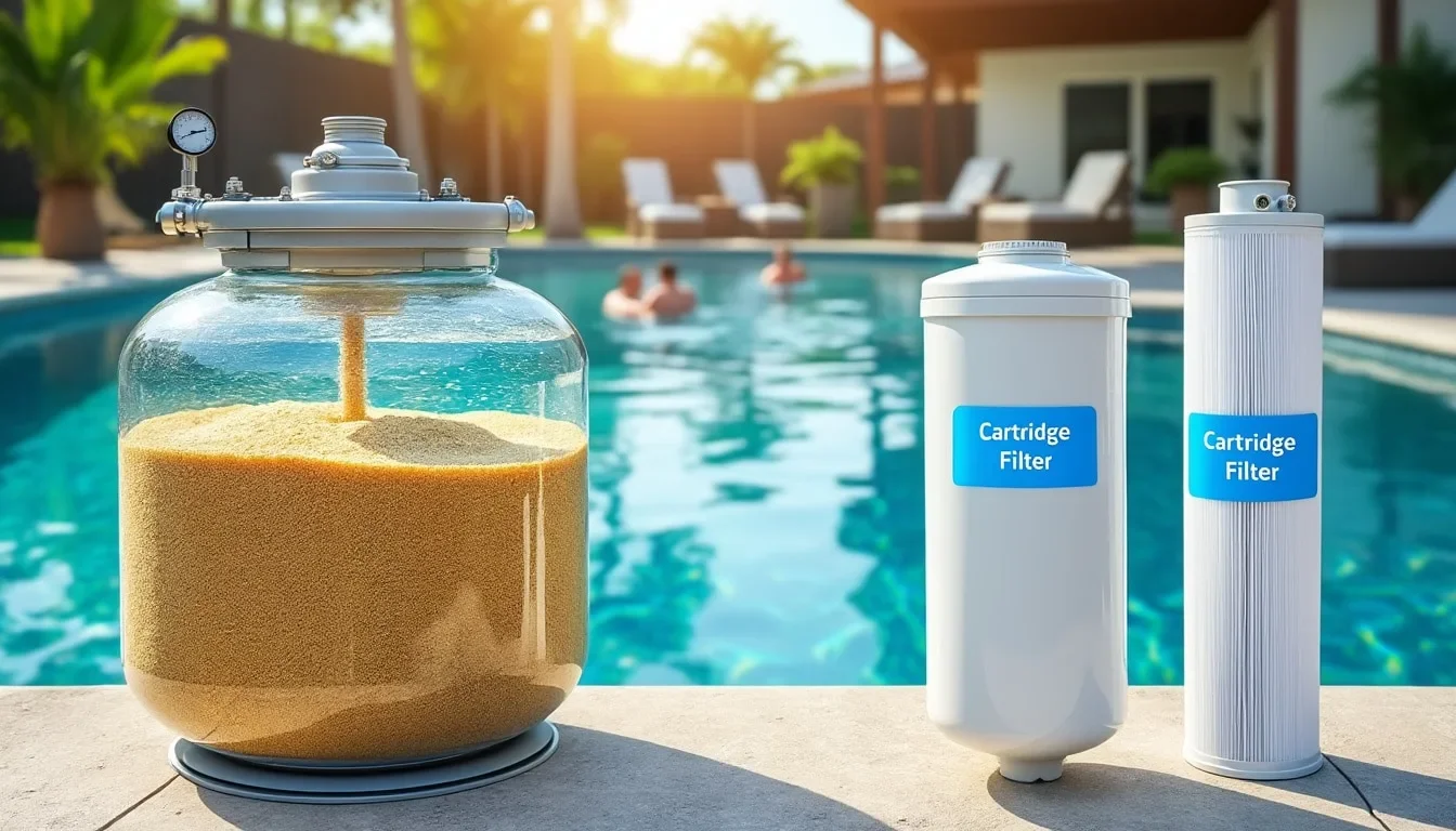 découvrez les principales différences entre les filtres à sable et les filtres à cartouche pour votre piscine. apprenez à choisir le système de filtration qui convient le mieux à vos besoins et à optimiser la qualité de votre eau.