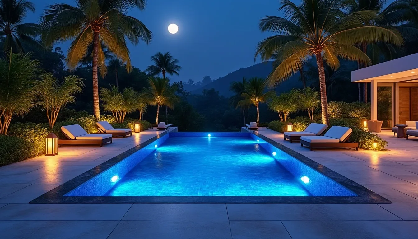 découvrez les meilleures options d'éclairage pour mettre en valeur votre piscine la nuit. transformez votre espace extérieur en un véritable havre de paix avec des conseils sur les types de lumières, leurs effets et les ambiances à créer.